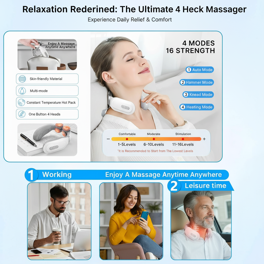 Luxury Neck & Shoulder Massager™