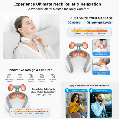 Luxury Neck & Shoulder Massager™
