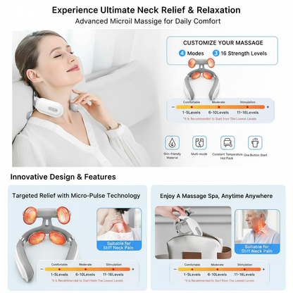 Luxury Neck & Shoulder Massager™